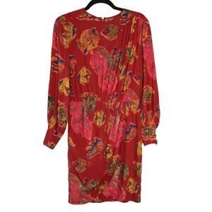 Louis Feraud silk cocktail dress‎ xs